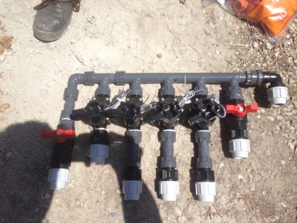 5 Montage electrovanne reseau darrosage scaled 1