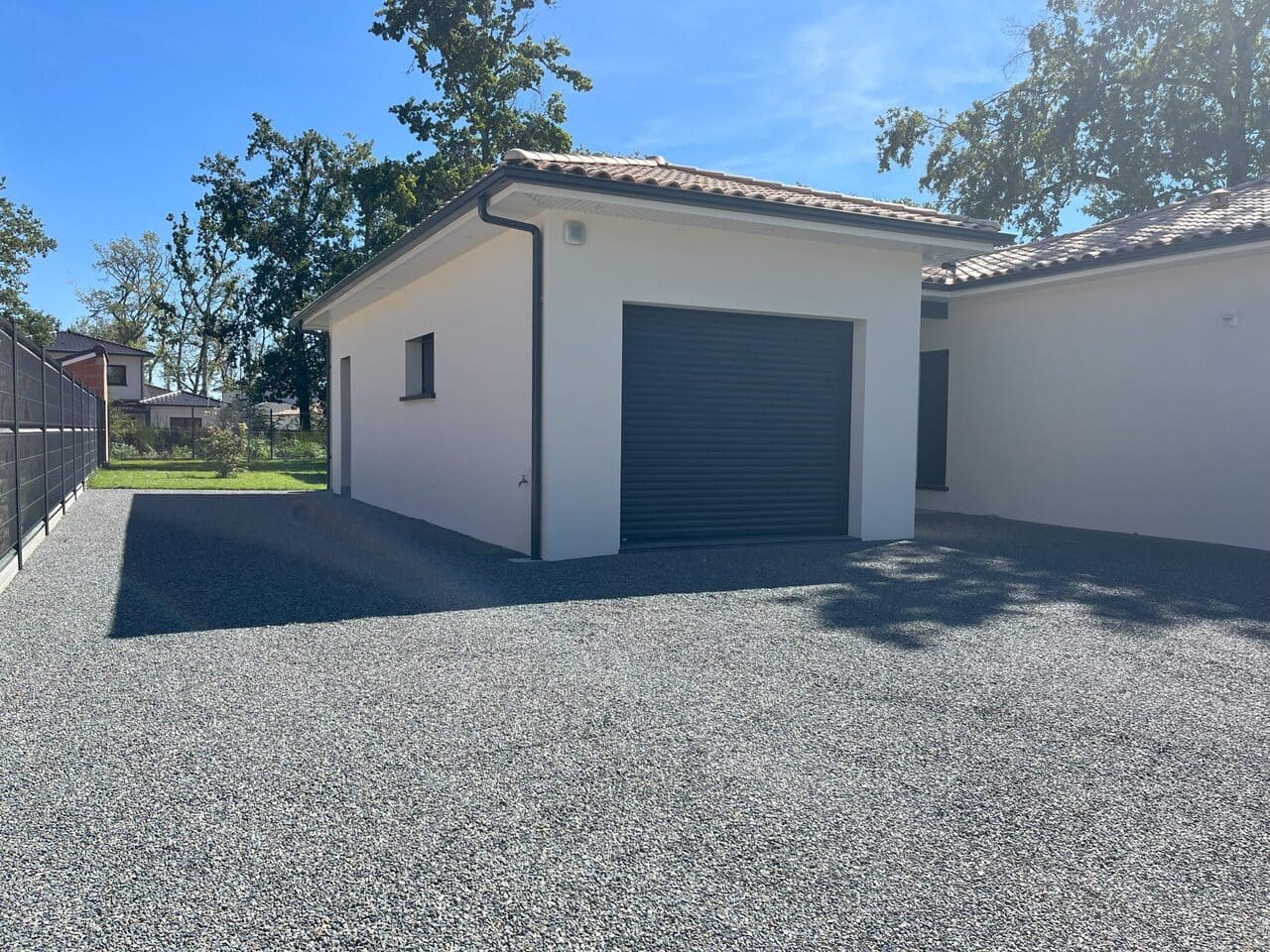 Jardin maison Andernos les Bains